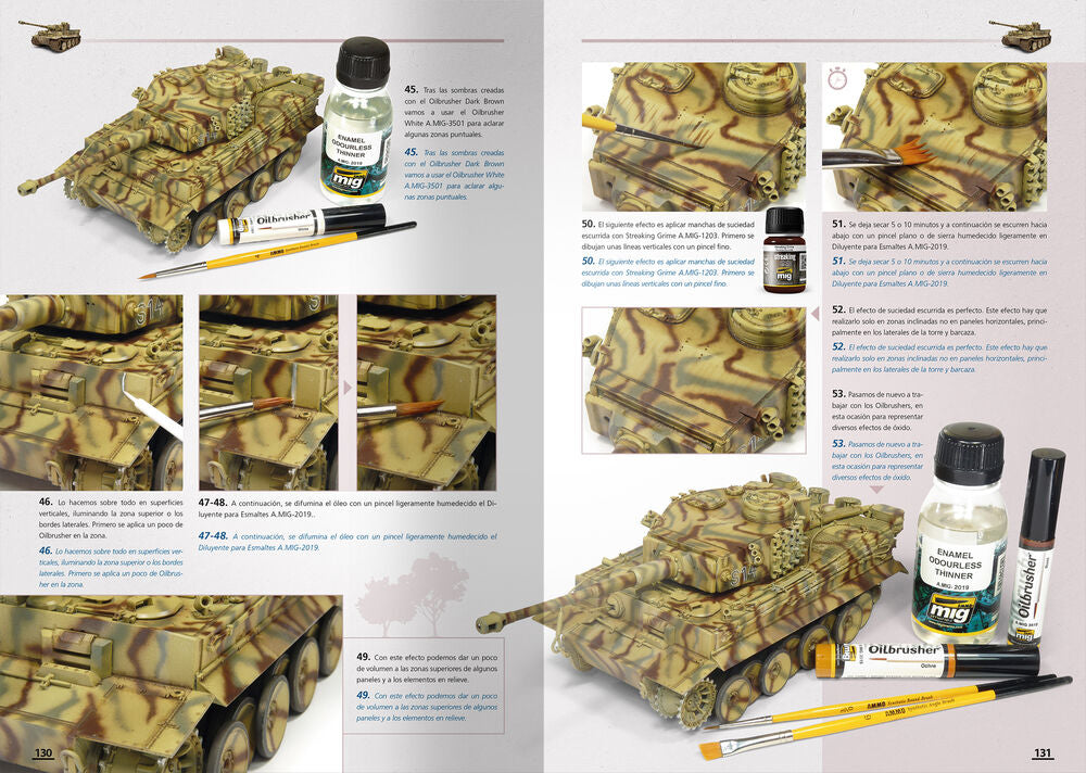 How to Paint Mid WWII German Tanks (FEB 1943 - SEP 1944) (English, Spanish)