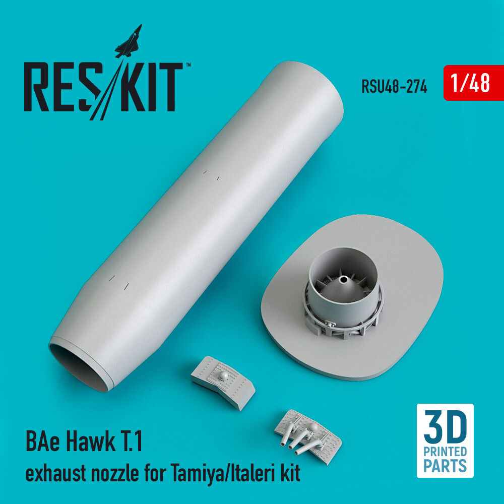 BAe Hawk T.1 exhaust nozzle for Tamiya/Italeri kit (3D Printed)