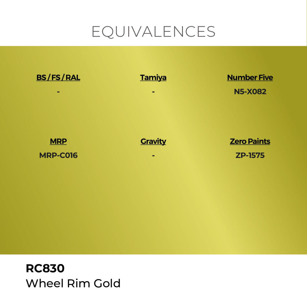 Real Colors: Wheel Rim Gold 17 ml.
