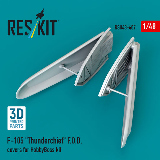 F-105 Thunderchief F.O.D. covers for HobbyBoss kit (3D Printed)