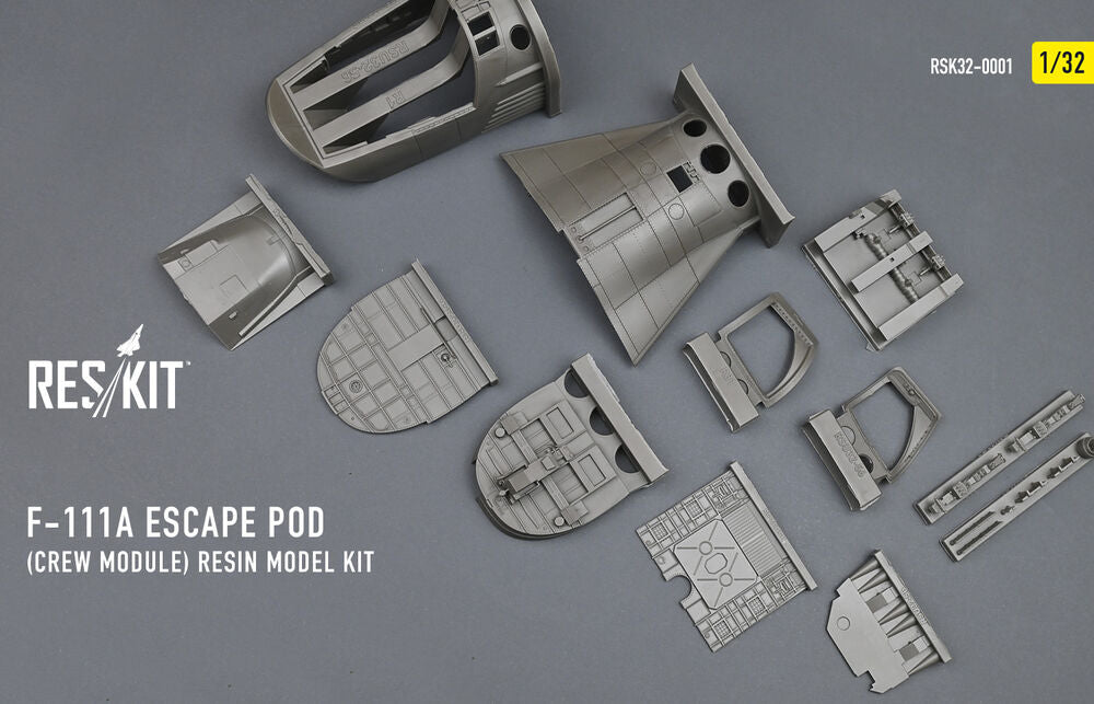F-111A Escape Pod (Crew Module) resin model kit