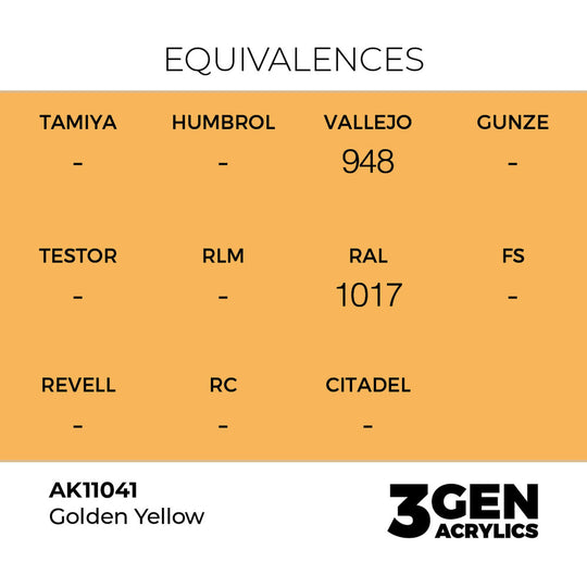 Golden Yellow 17ml