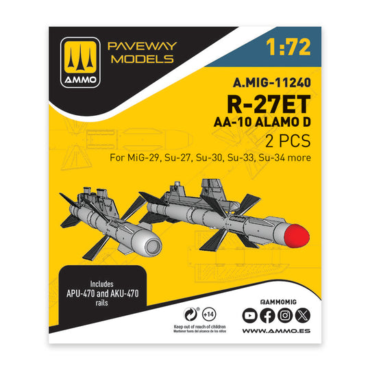 R-27ET - AA-10 Alamo D (2 pcs)