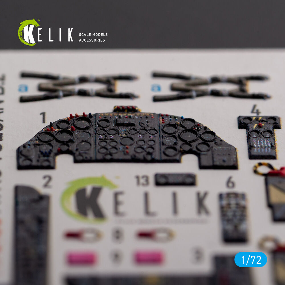 AVRO VULCAN B.2 Front cockpit - interior 3D decals for Airfix kit