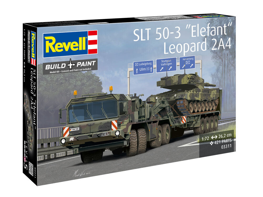 SLT 50-3 "Elefant" + Leopard 2A4