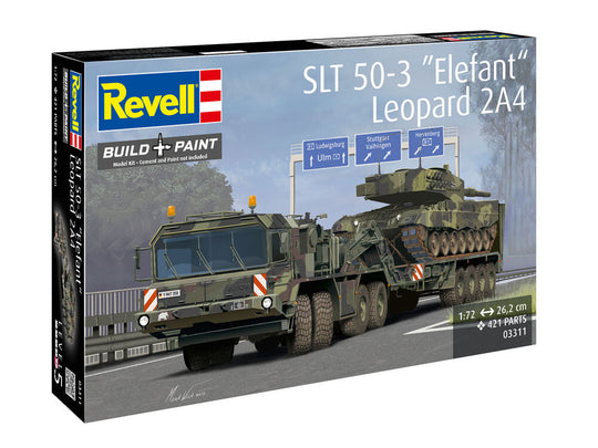 SLT 50-3 "Elefant" + Leopard 2A4