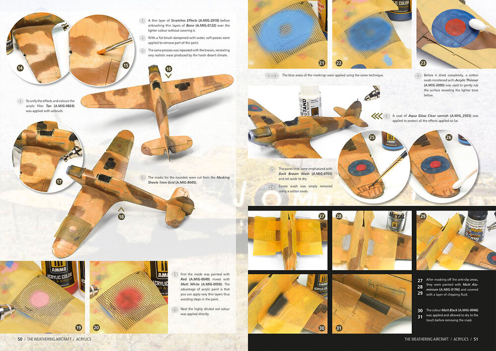THE WEATHERING AIRCRAFT 25 - Acrylics (English)