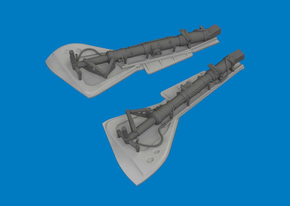 Fw 190 undercarriage legs PRINT for Revell