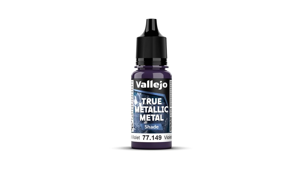 True Metallic Metal: Celestial Violet Paint Set (4)