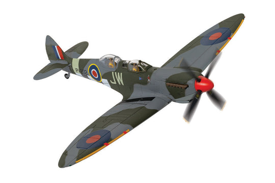 Supermarine Spitfire T9, PV202/’JW’ (G-CCCA), Presented as Spitfire MK.IX ML365/JW,135 Wing, 2nd Tactical Air Force, Aircraft operated by Aerial Collective, Duxford Airfield
