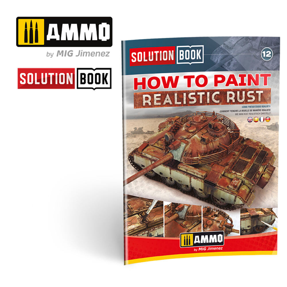 SOLUTION BOOK 12 - How to Paint Realistic Rust (English, Castellano, Français, Deutsch)