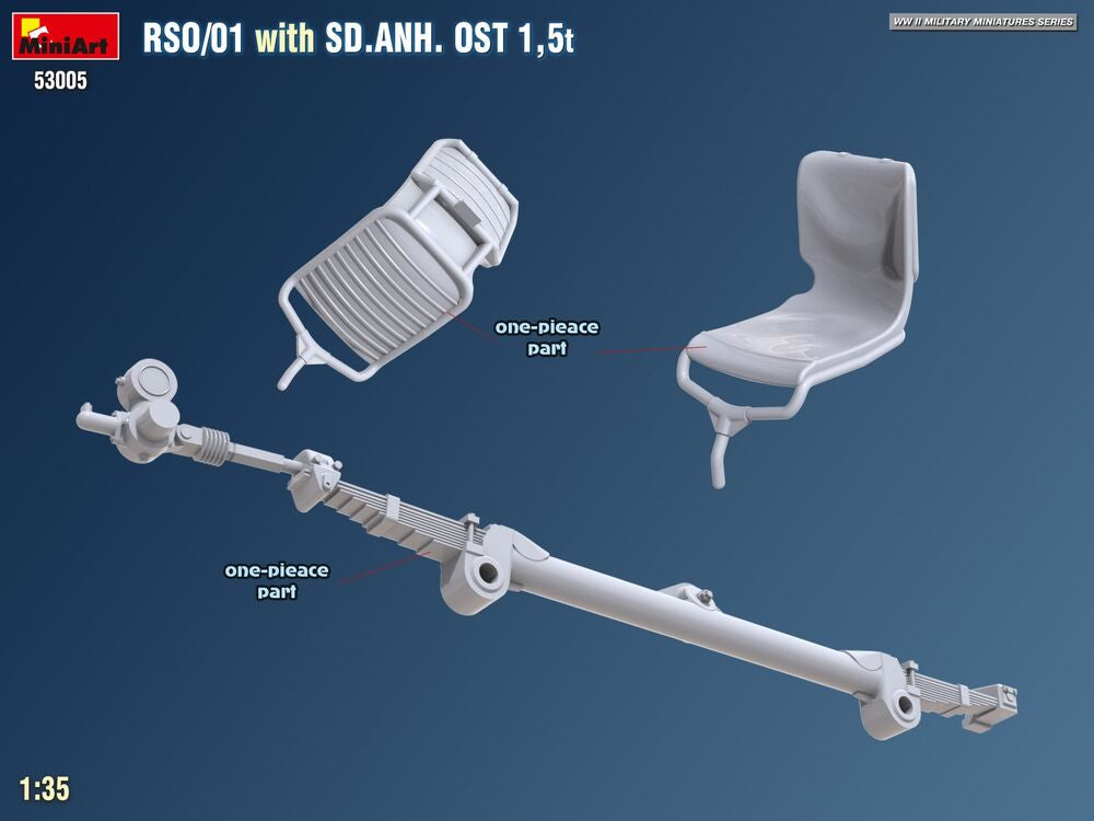 RSO/01 with Trailer Sd.Anh. Ost 1,5 t