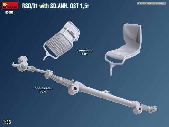RSO/01 with Trailer Sd.Anh. Ost 1,5 t