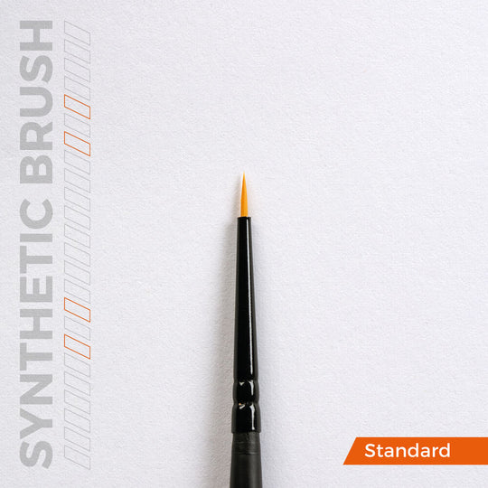AK SYNTHETIC BRUSH - ROUND 4/0