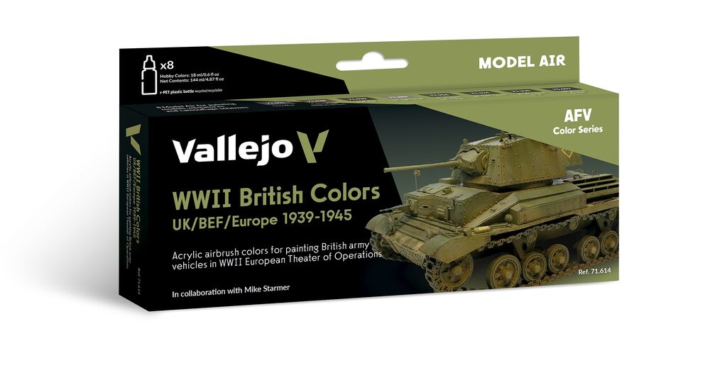 Model Air: WWII British Colors UK/BEF/Europe 19391945 18 ml