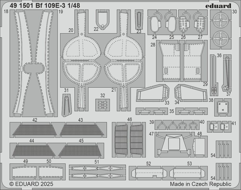 Bf 109E-3  HOBBY BOSS