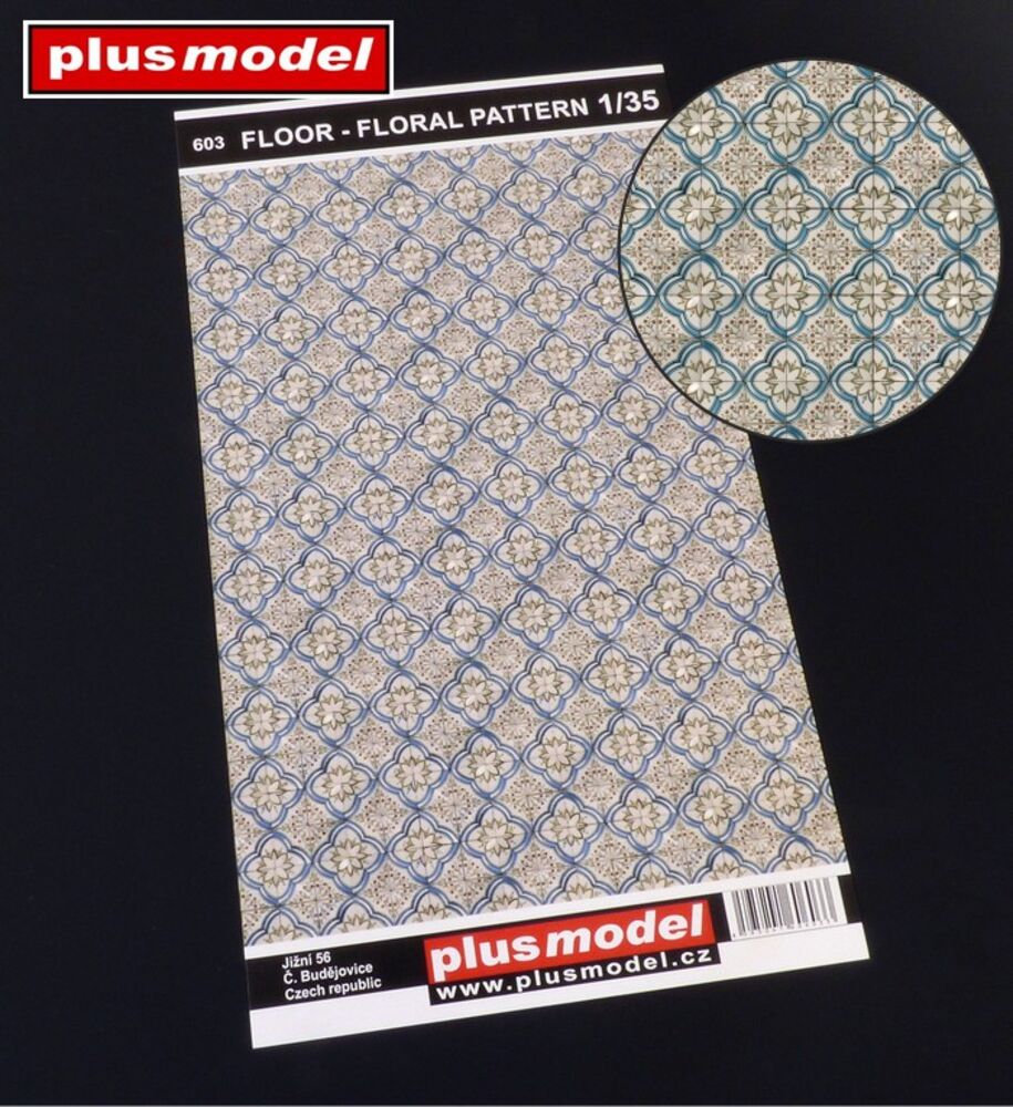 Floor – floral pattern