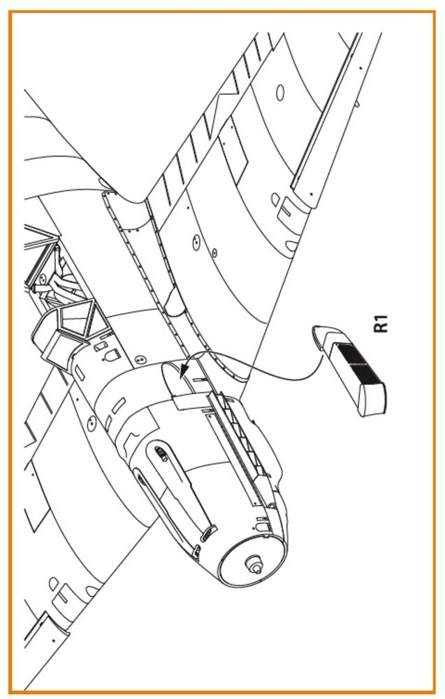 Bf-109E tropical filter for Wingsy Kits