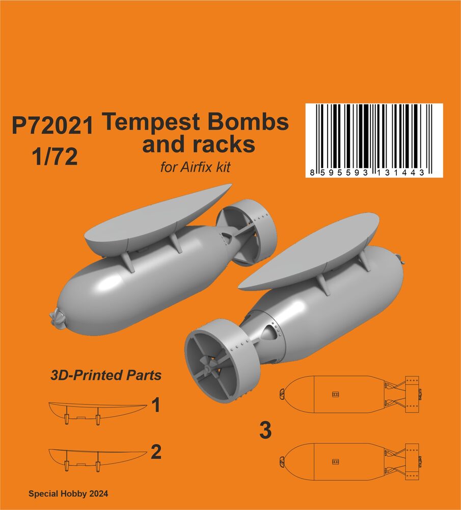 Tempest Bombs (1000 Lb) and racks