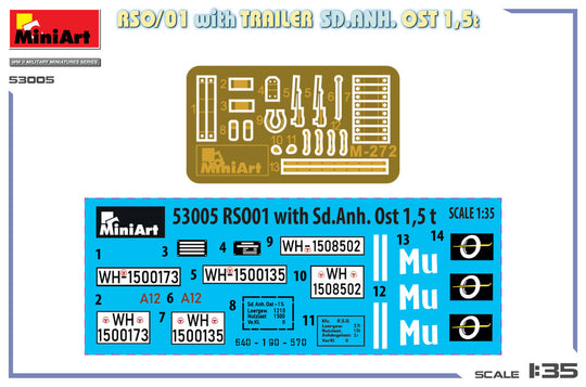 RSO/01 with Trailer Sd.Anh. Ost 1,5 t