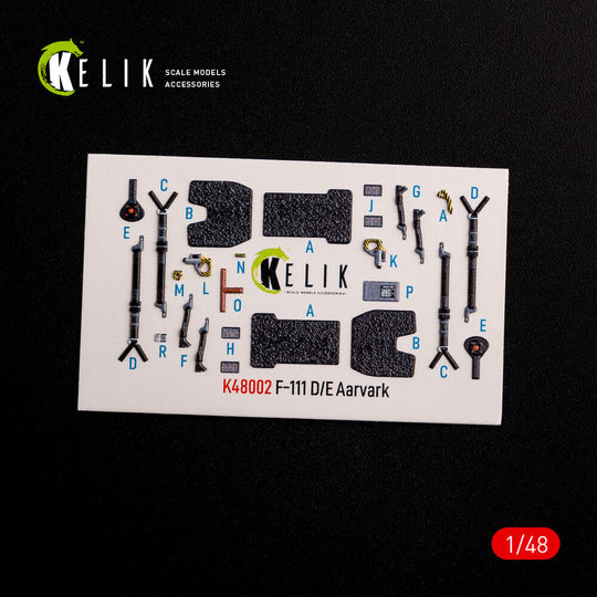 F-111 D/E Aardvark interior 3D decals for HobbyBoss kit