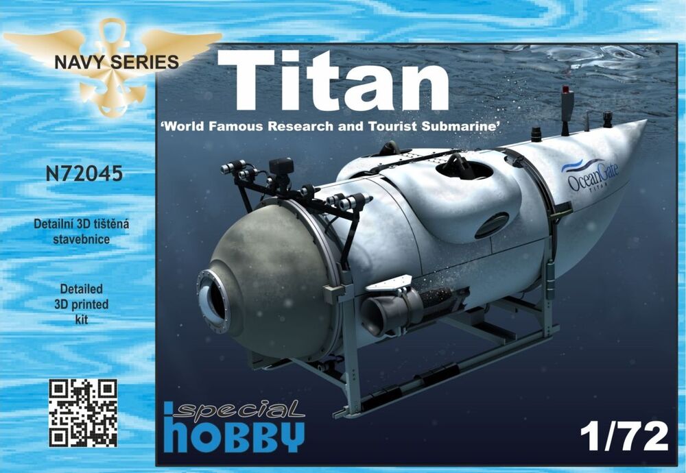 Titan ‘World Famous Research and Tourist Submarine’ 1/72