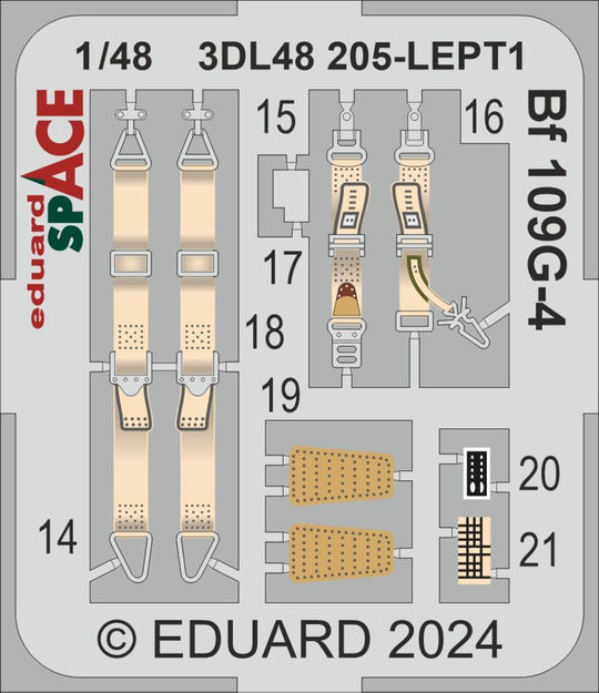 Bf 109G-4 SPACE  EDUARD
