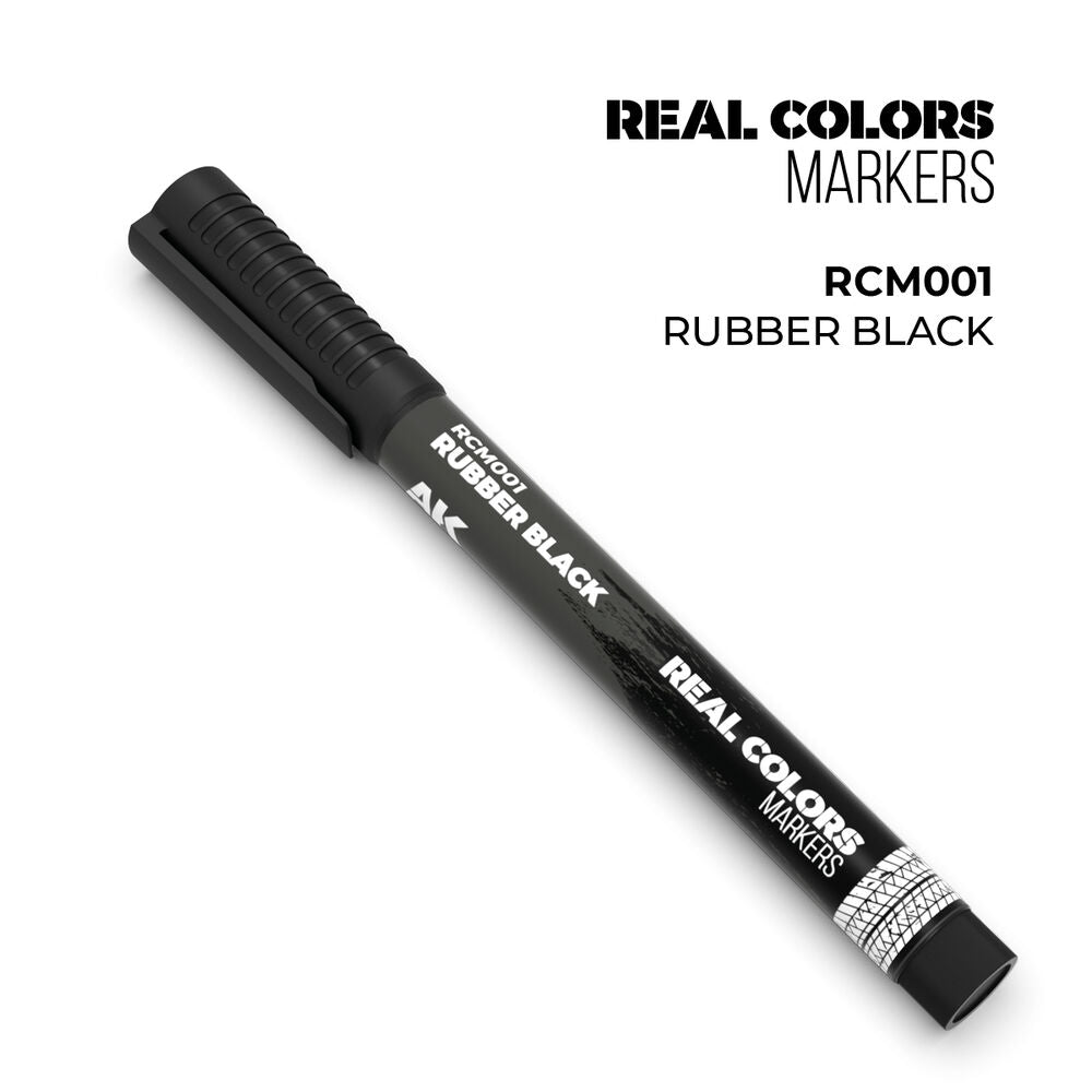 Real Colors Markers: RUBBER BLACK