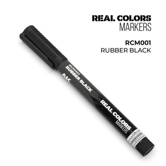 Real Colors Markers: RUBBER BLACK