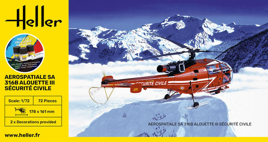 STARTER KIT Alouette III Sécurité Civile