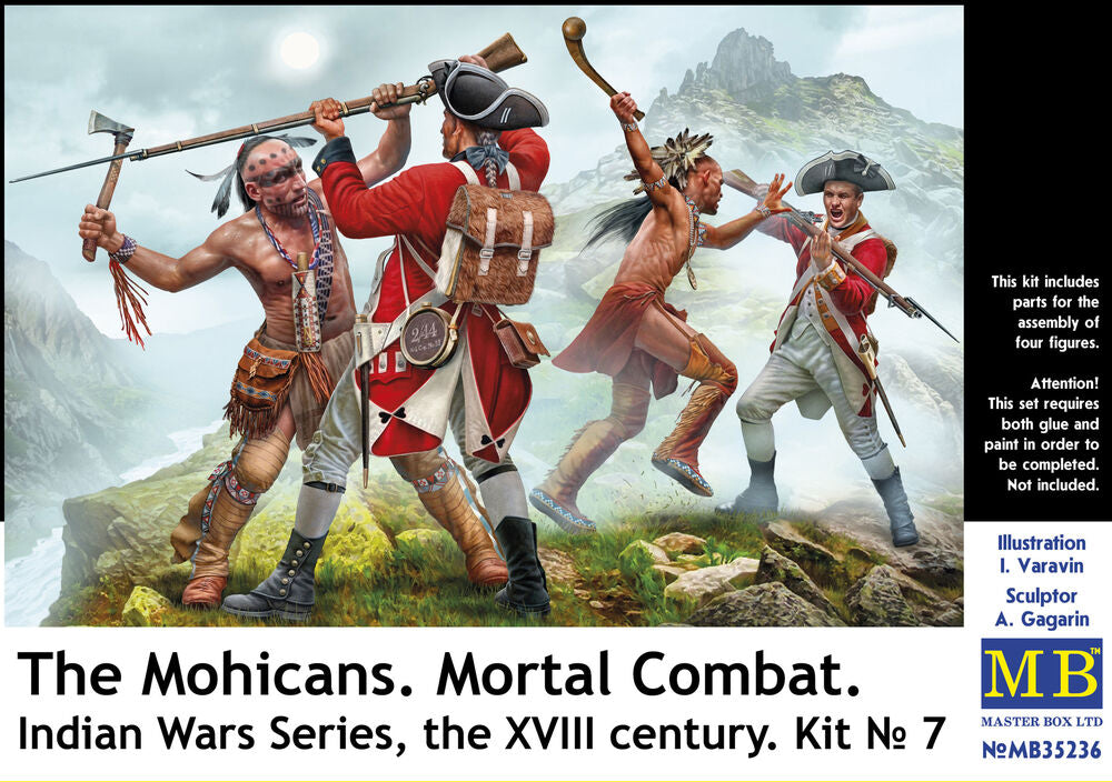 The Mohicans. Mortal Combat. Indian Wars Series, the XVIII century. Kit No 7