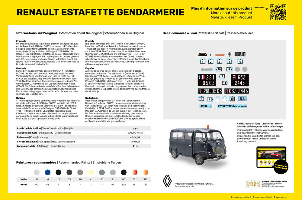 Renault Estafette Gendarmerie