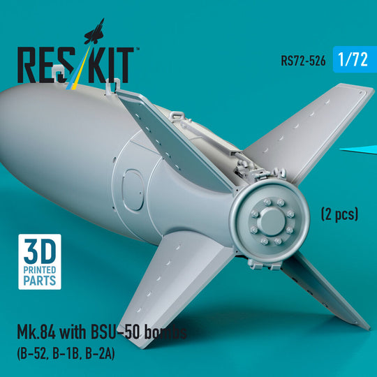 Mk.84 with BSU-50 bombs (2 pcs) (B-52, B-1B, B-2A) (3D Printed)