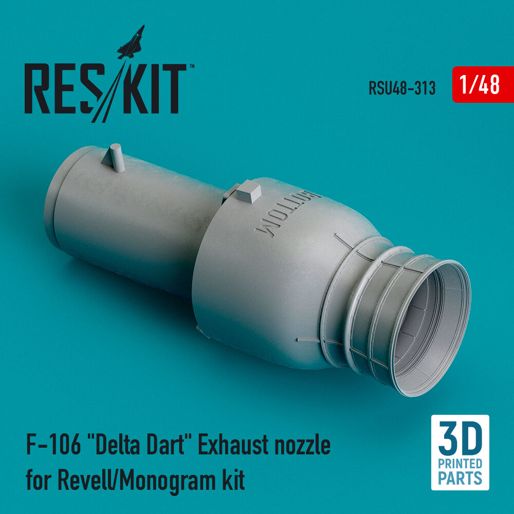 F-106 Delta Dart exhaust nozzle for Revell/Monogram kit