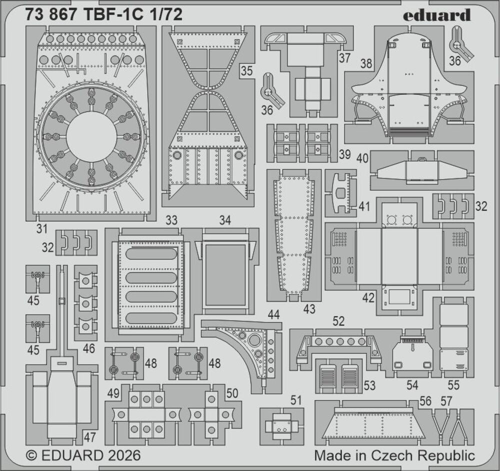 TBF-1C (folded wings) for Hobby Boss