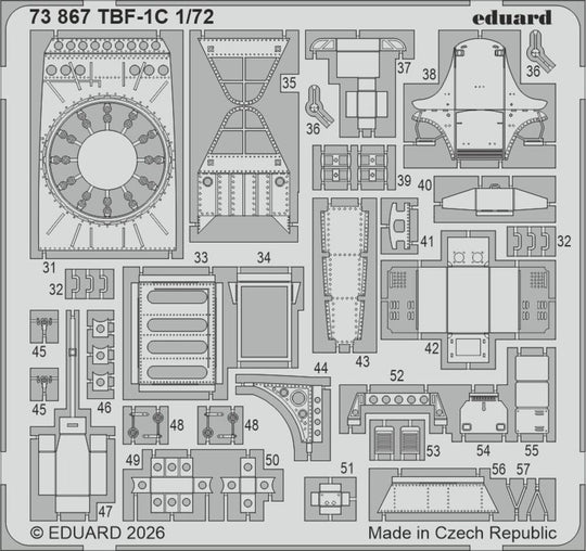 TBF-1C (folded wings) for Hobby Boss
