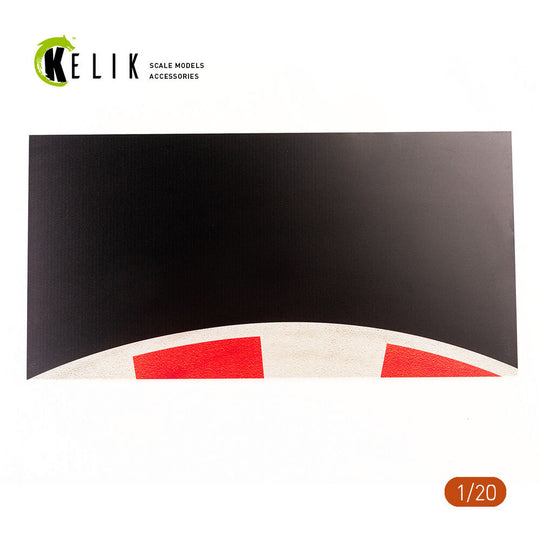 Miami Grand Prix Base - Acrylic 3 mm (180 x 357 mm) (210 g)