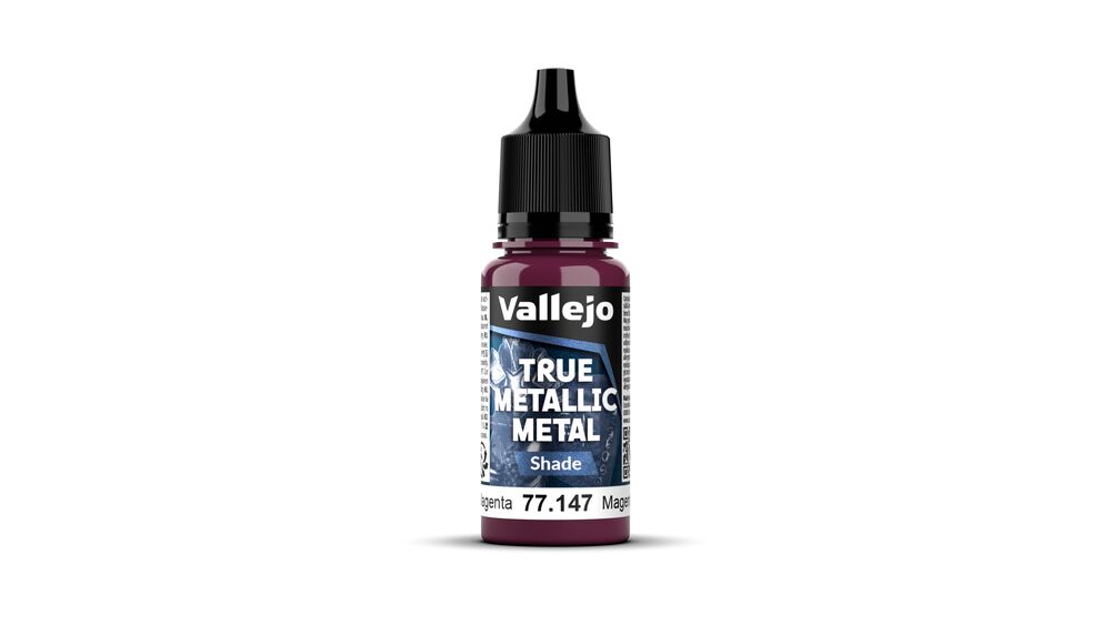 True Metallic Metal: Crimson Magenta Paint Set (4)