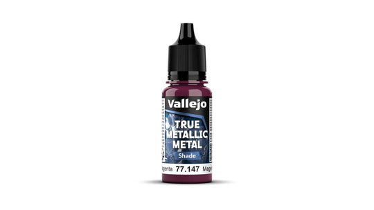 True Metallic Metal: Crimson Magenta Paint Set (4)