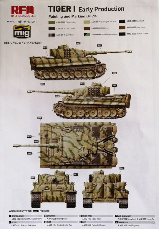TIGER EARLY PRODUCTION W/FULL INTERIOR