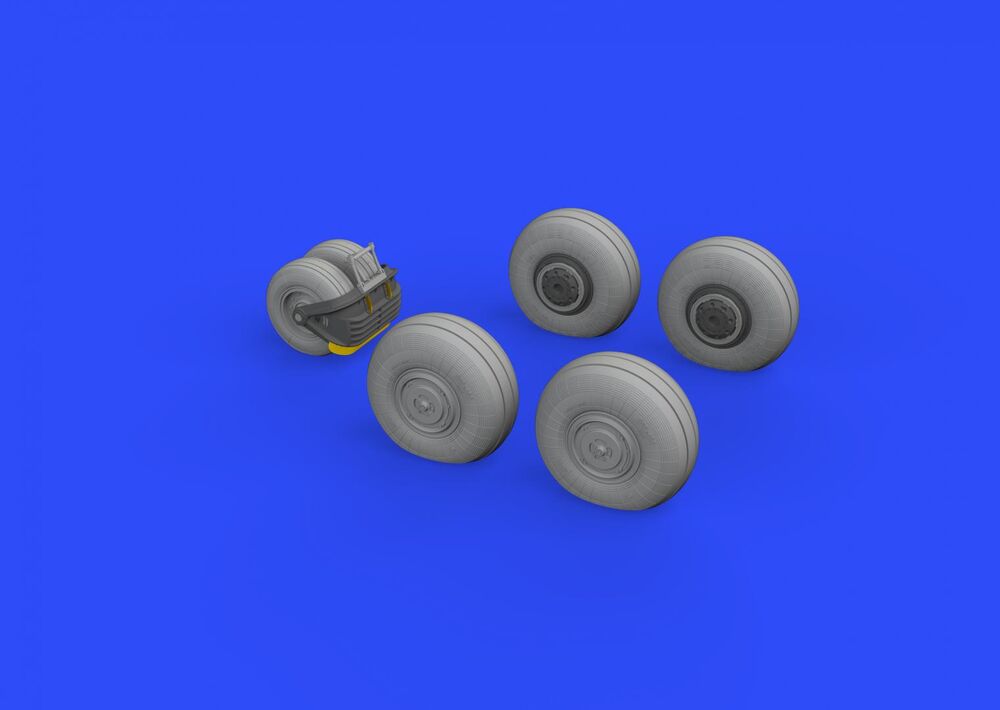SU-34 wheels for Hobby Boss