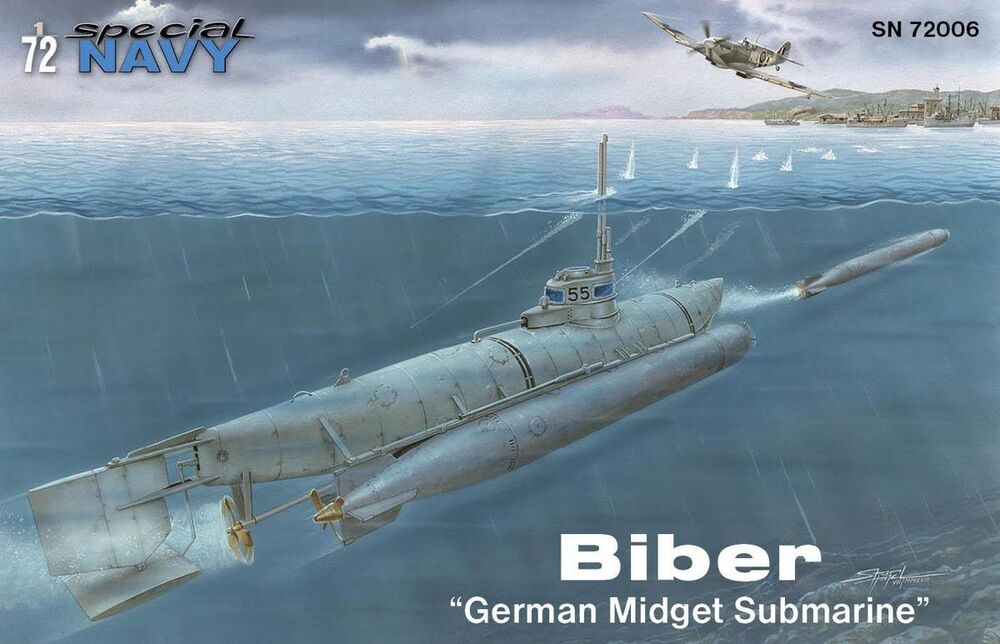 Kleinkampfbände Biber"German Midget Submarine"