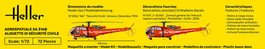 STARTER KIT Alouette III Sécurité Civile