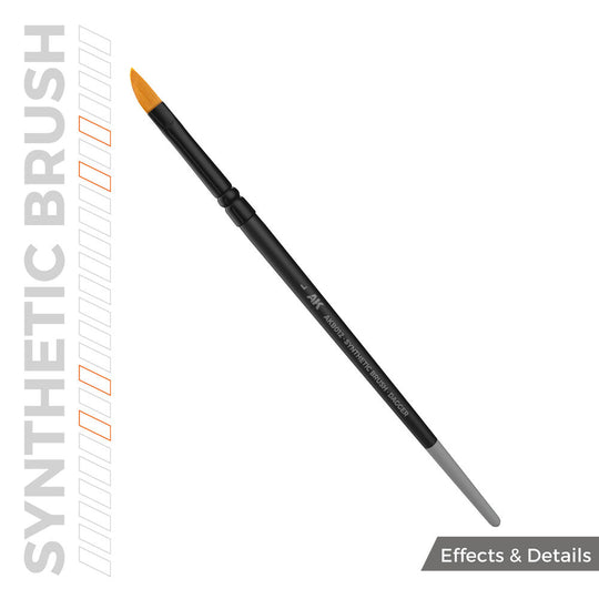 AK SYNTHETIC BRUSH - DAGGER L