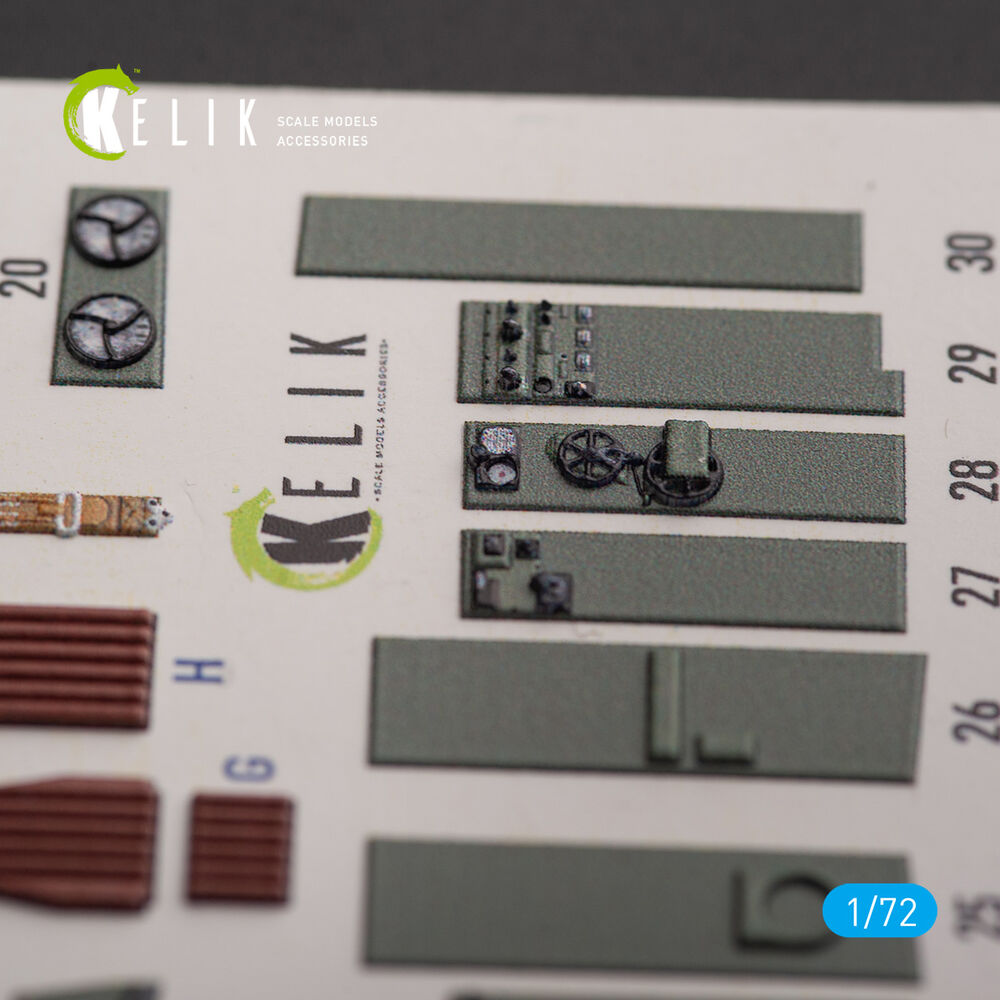 Bristol Beauhfighter TF.X - interior 3D decals for Airfix kit