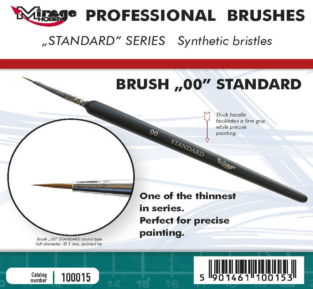 MIRAGE BRUSH STANDARD SIZE 00
