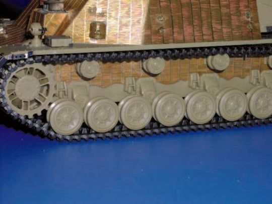 Sturmpanzer IV Brummbär SdKfz. 166 Zimmerit Fotoätzsatz
