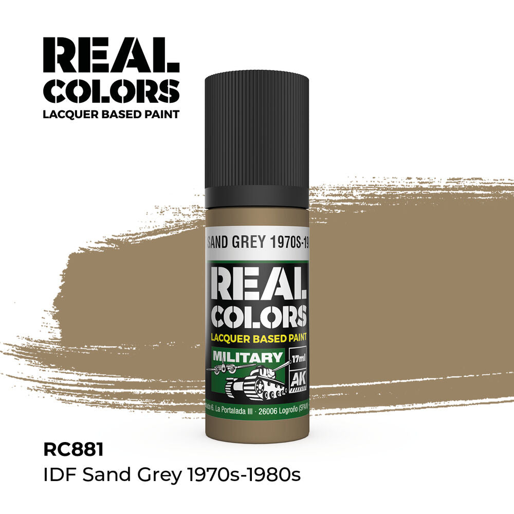 Real Colors: IDF Sand Grey 1970S-1980S 17 ml.