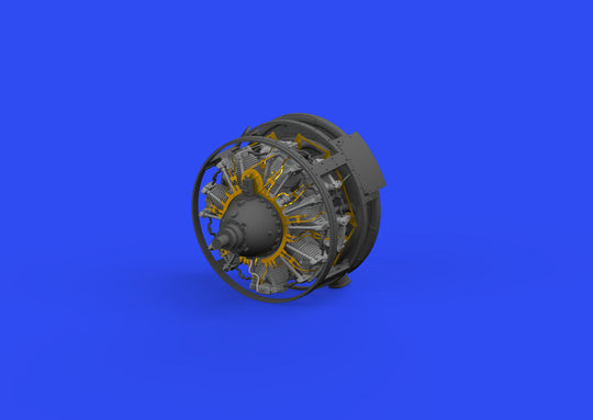 F4F-3 engine early PRINT 1/48 for EDUARD