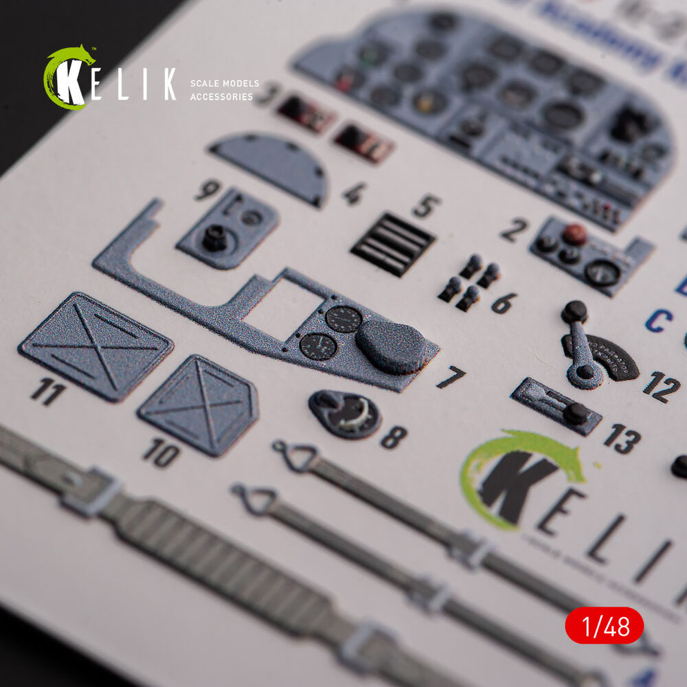 IL-2M3 - interior 3D decals for Academy/Accurate Miniatures kit